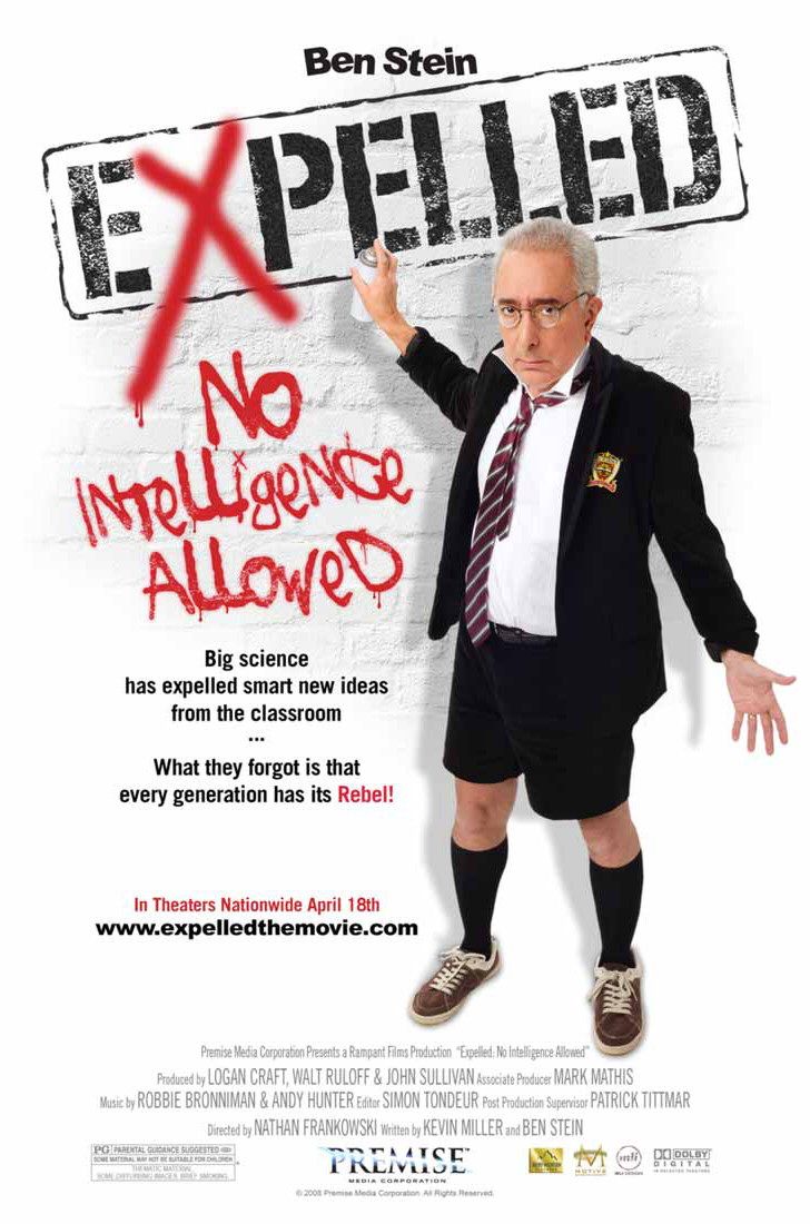 Постер - Expelled: No Intelligence Allowed: 728x1100 / 124 Кб