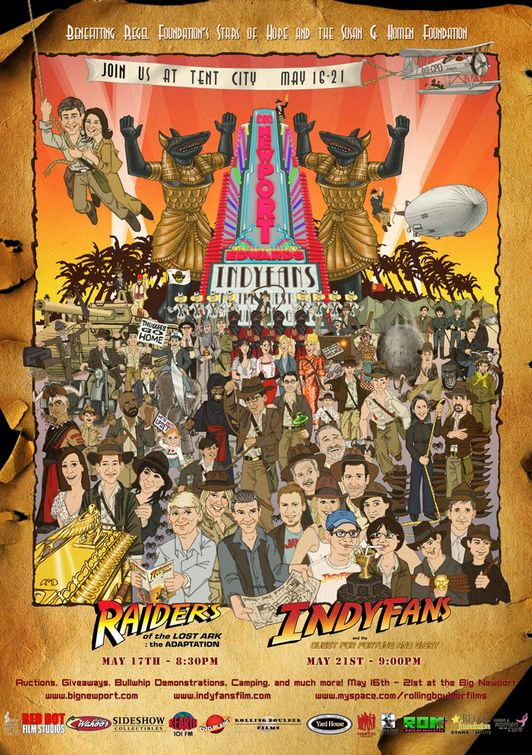 Постер - Indyfans and the Quest for Fortune and Glory: 532x755 / 160 Кб