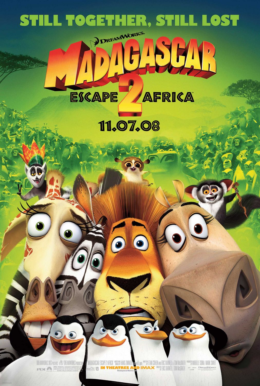 Постер - Мадагаскар 2: 1012x1500 / 325 Кб