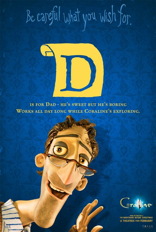 Постер - Коралина в Cтране кошмаров: 509x755 / 83 Кб