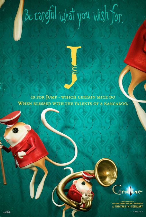 Постер - Коралина в Cтране кошмаров: 509x755 / 75 Кб