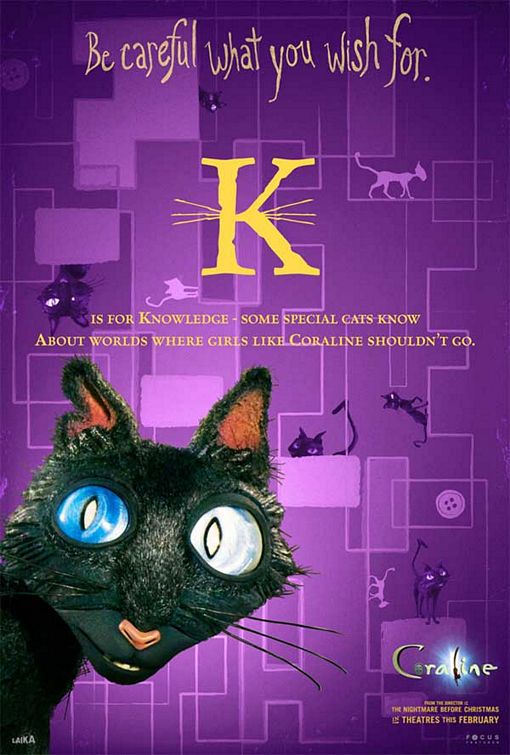 Постер - Коралина в Cтране кошмаров: 510x755 / 73 Кб