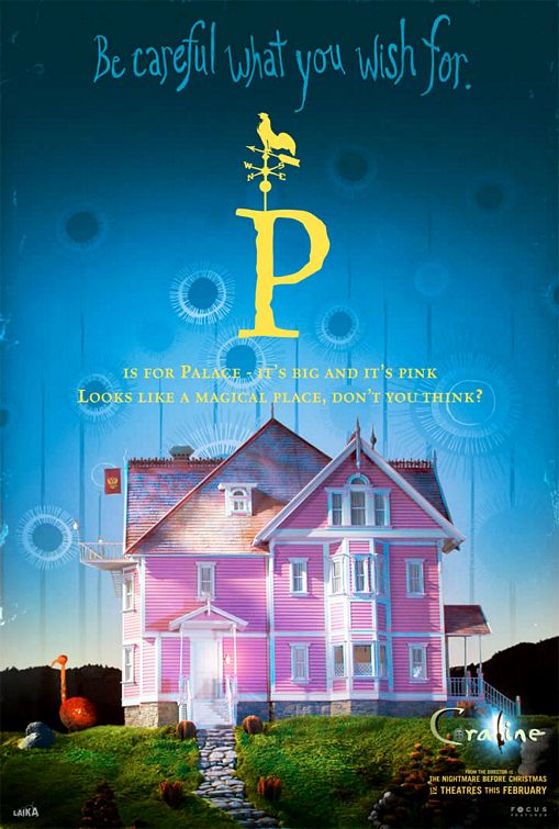 Постер - Коралина в Cтране кошмаров: 509x755 / 73 Кб