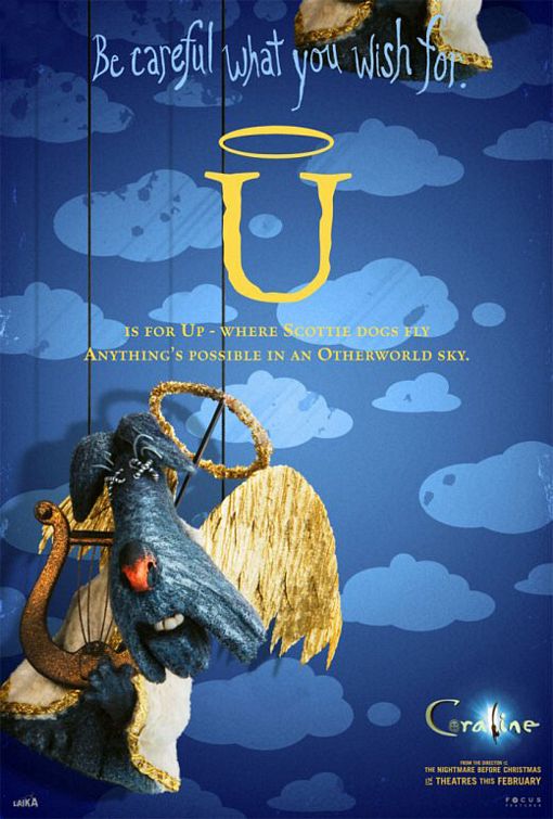 Постер - Коралина в Cтране кошмаров: 510x755 / 70 Кб