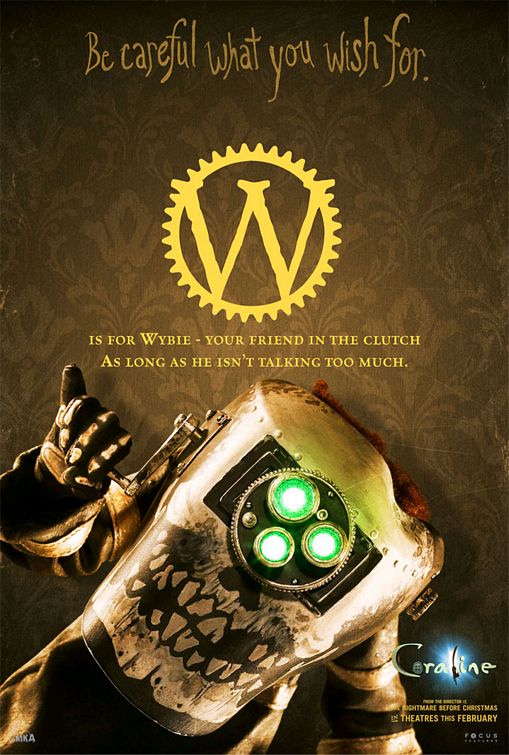 Постер - Коралина в Cтране кошмаров: 509x755 / 88 Кб