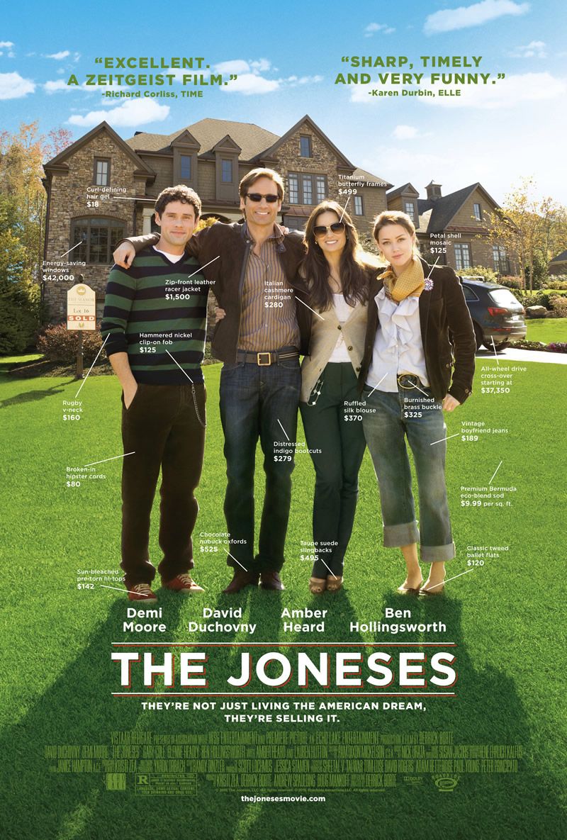 Постер - The Joneses: 800x1185 / 222 Кб