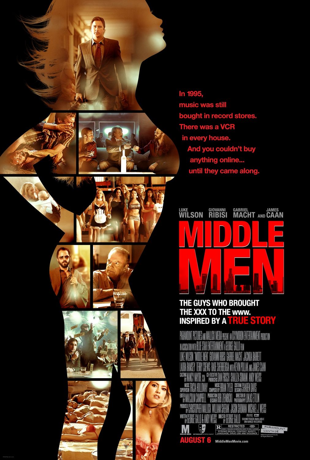 Постер - Middle Men: 1012x1500 / 225 Кб