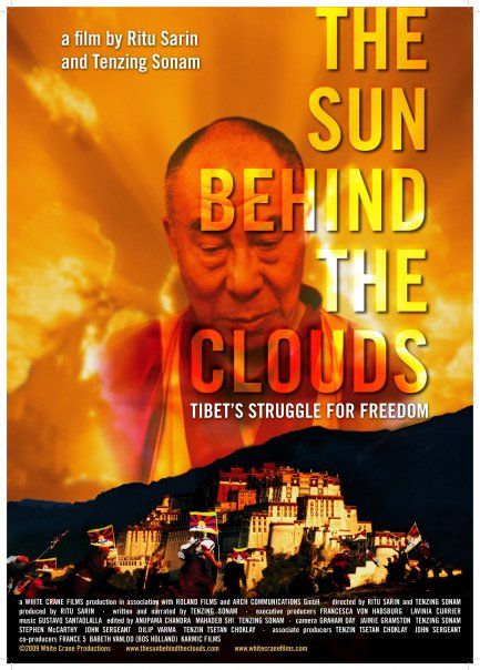 Постер - The Sun Behind the Clouds: Tibet's Struggle for Freedom: 433x604 / 64 Кб