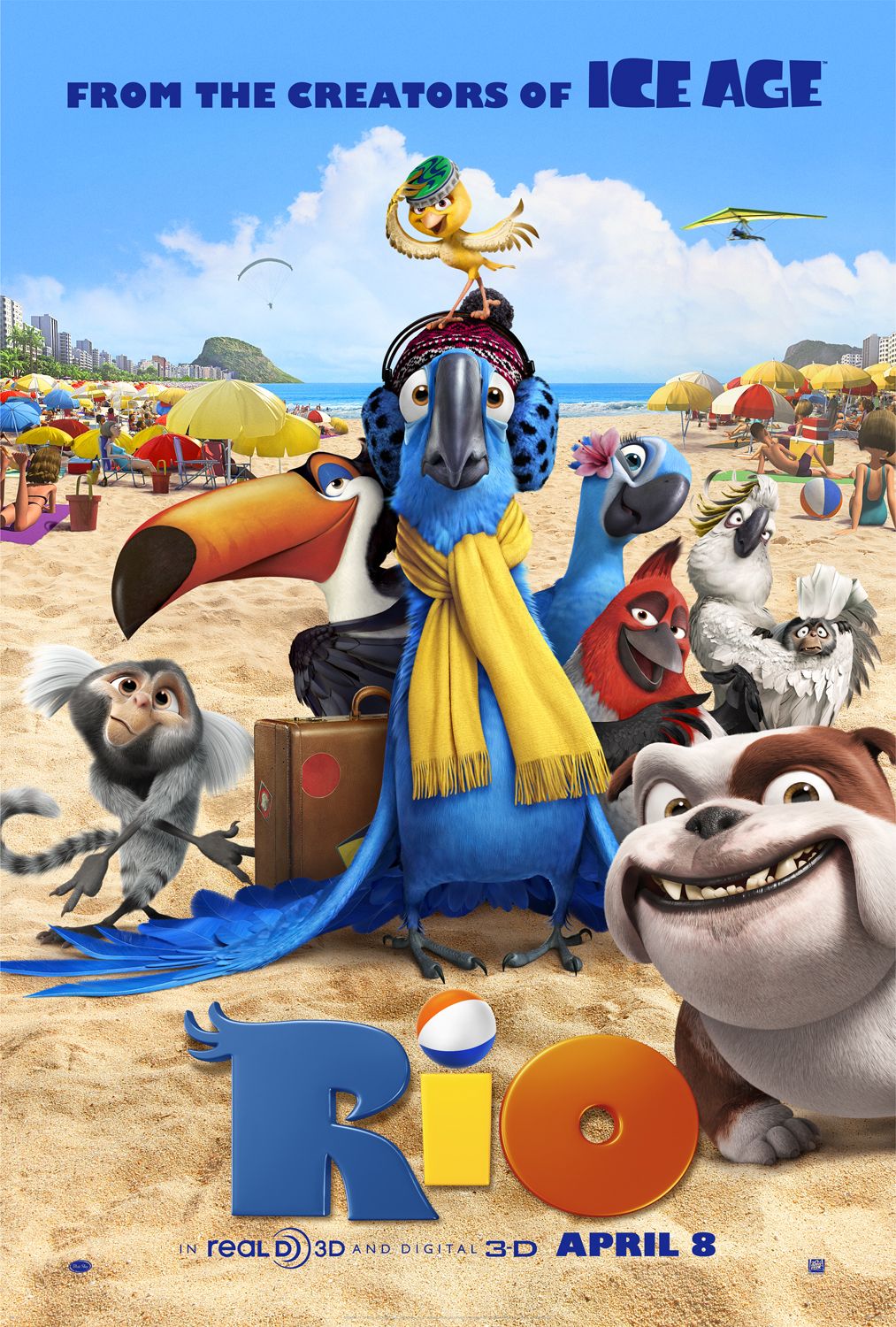 Постер - Рио: 1013x1500 / 391 Кб