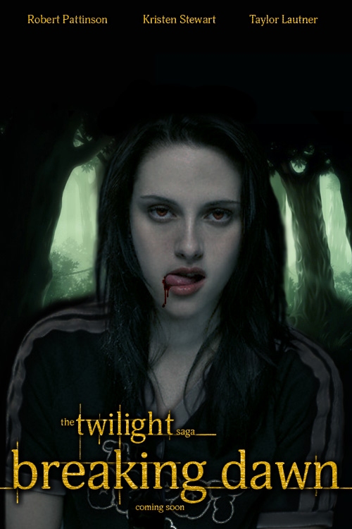 Постер - Сумерки. Сага. Рассвет: Часть 1: 500x750 / 153.08 Кб