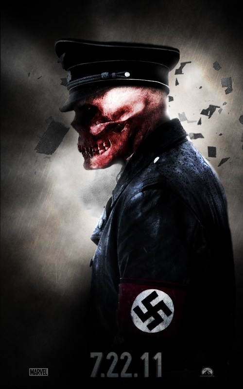 Постер - Первый мститель: 500x800 / 131.57 Кб