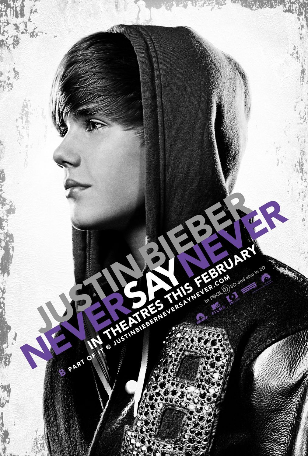 Постер - Justin Bieber: Never Say Never: 1012x1500 / 345 Кб