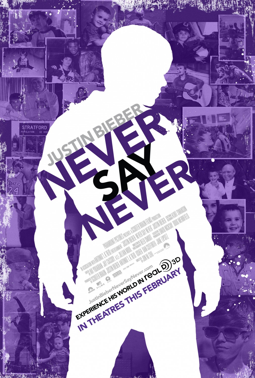 Постер - Justin Bieber: Never Say Never: 1013x1500 / 377 Кб