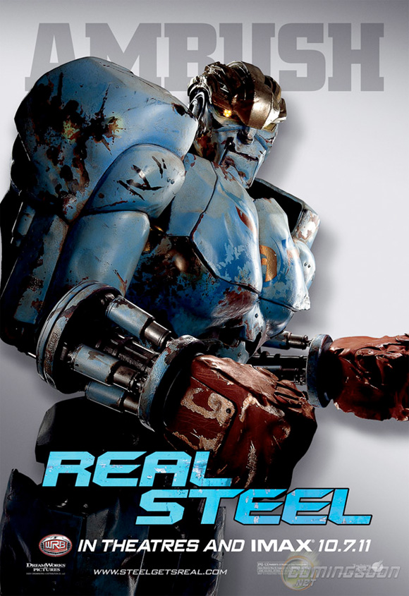 Постер - Живая сталь: 580x845 / 195.78 Кб