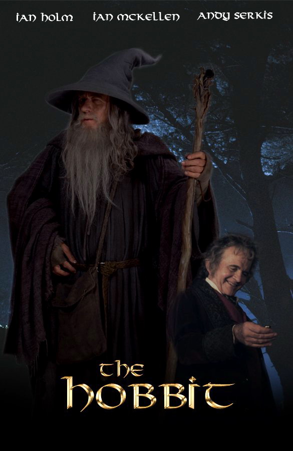 Постер - Хоббит: Нежданное путешествие: 585x901 / 80.36 Кб