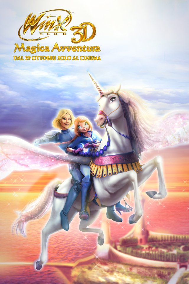 Постер - Winx Club: Волшебное приключение: 640x960 / 107.14 Кб