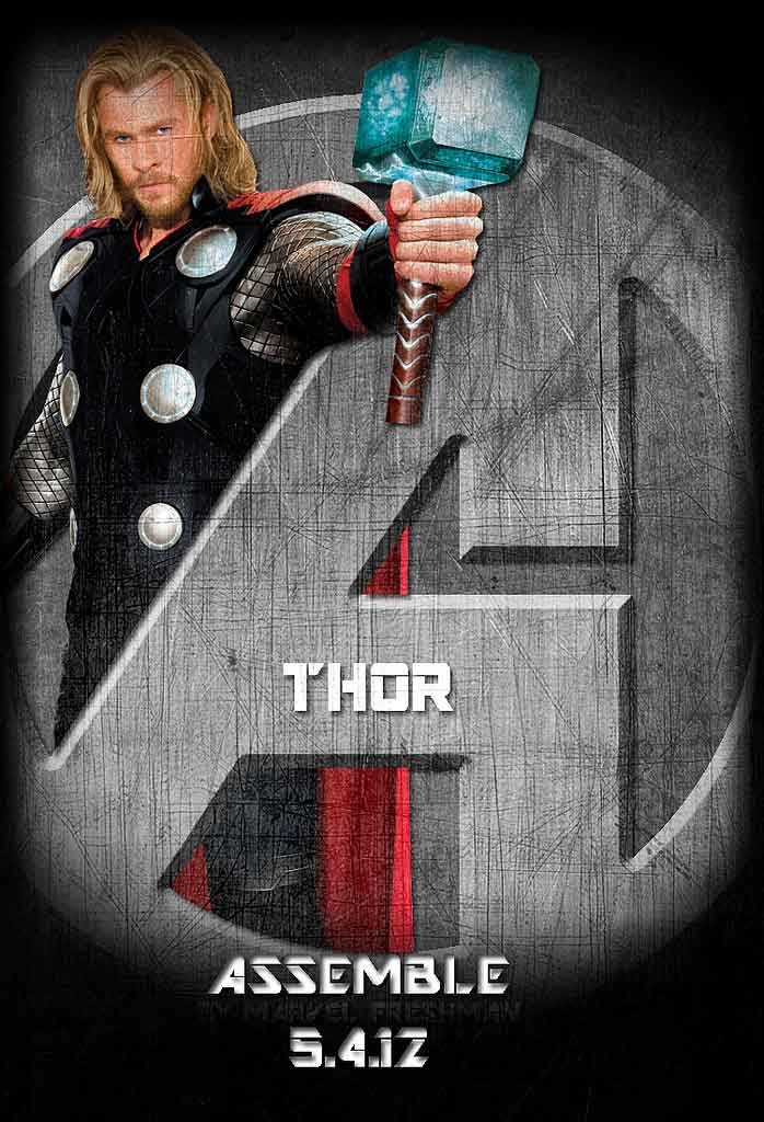 Постер - Мстители: 698x1024 / 276.87 Кб