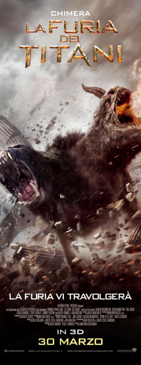 Постер - Гнев Титанов: 582x1500 / 185 Кб