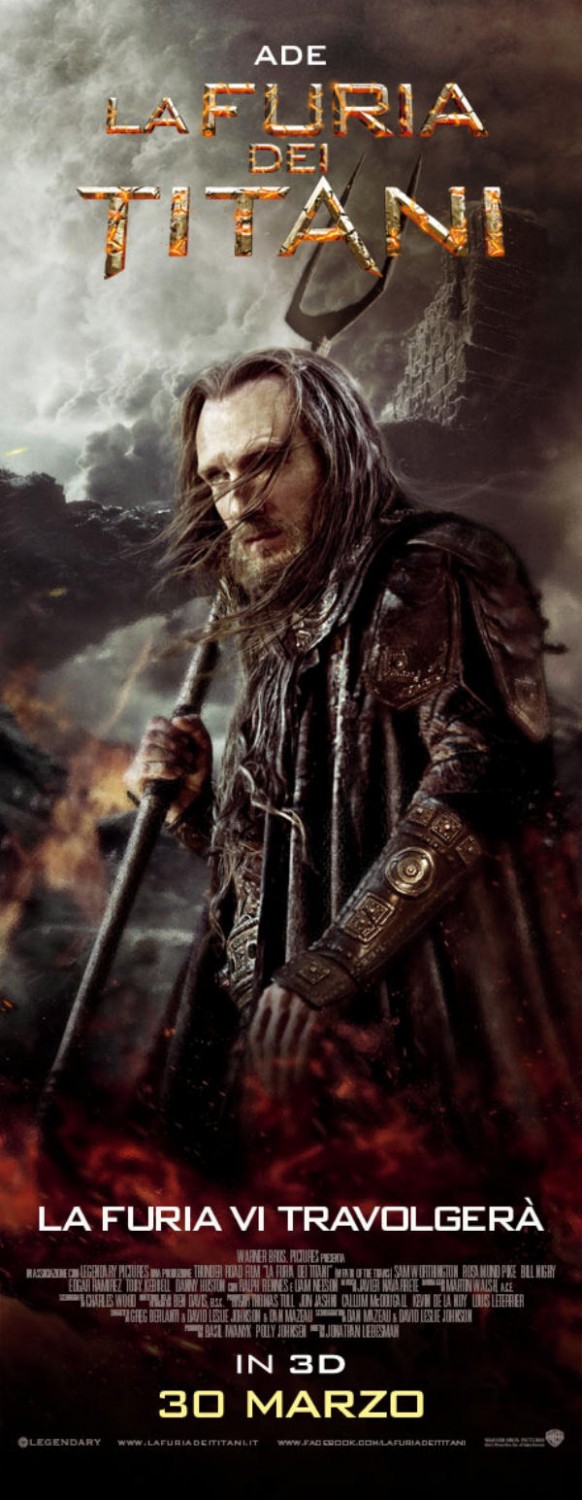 Постер - Гнев Титанов: 582x1500 / 178 Кб