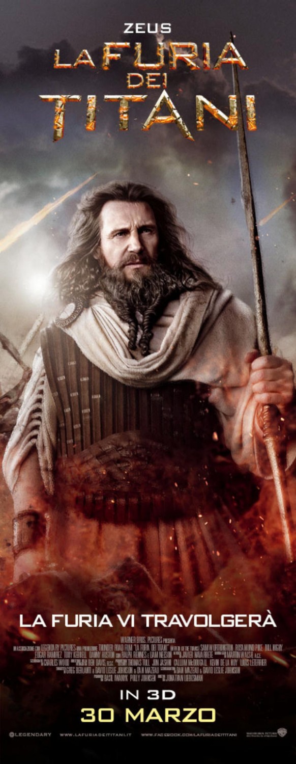 Постер - Гнев Титанов: 582x1500 / 180 Кб