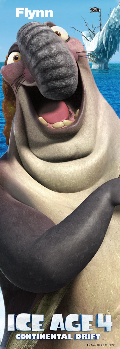 Постер - Ледниковый период 4: Континентальный дрейф: 415x1206 / 142.8 Кб