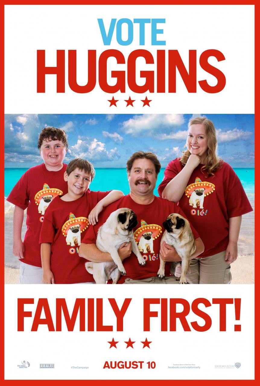 Постер - The Campaign: 862x1280 / 190 Кб