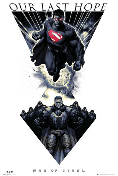 Постер - Человек из стали: 400x599 / 51.11 Кб