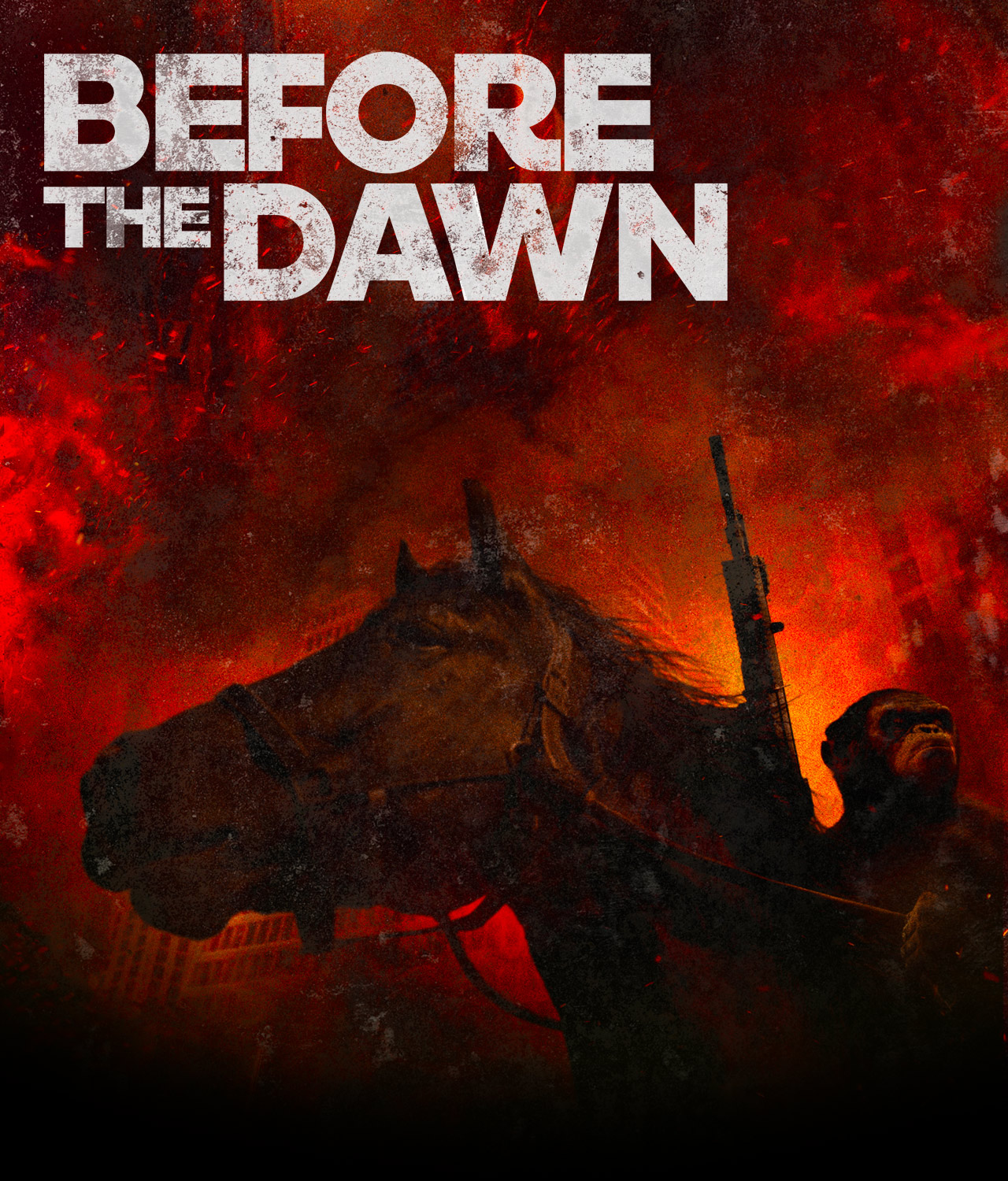 Постер - Планета обезьян: Революция: 1280x1500 / 636.52 Кб