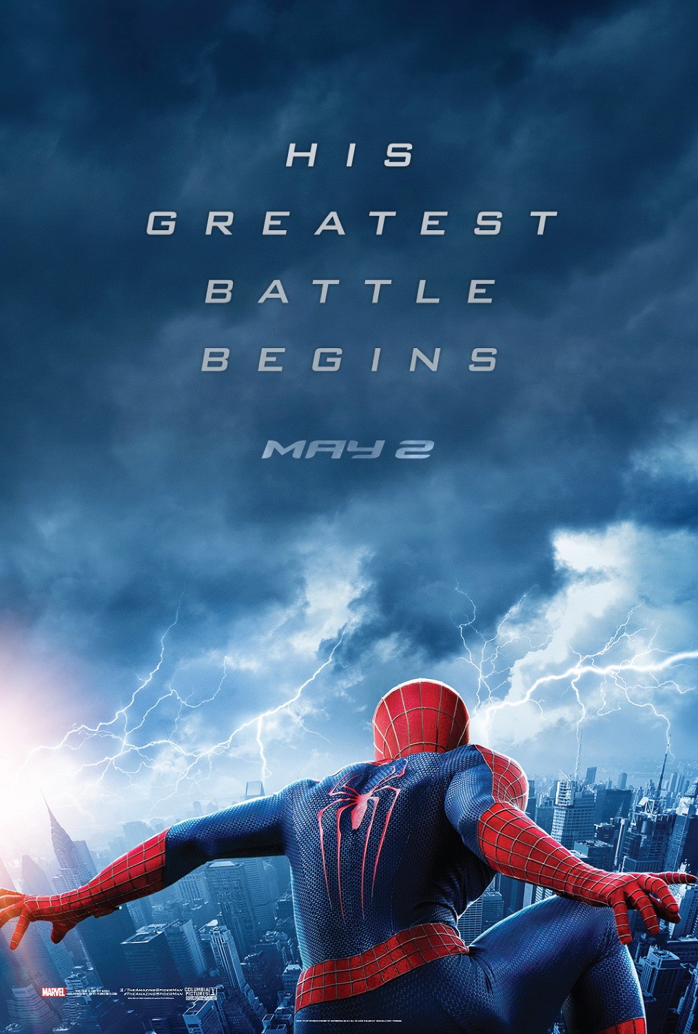 Постер - Новый Человек-паук: Высокое напряжение: 1013x1500 / 338 Кб