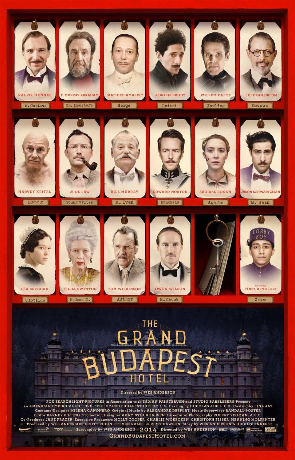 Постер - Отель «Гранд Будапешт»: 960x1500 / 446 Кб