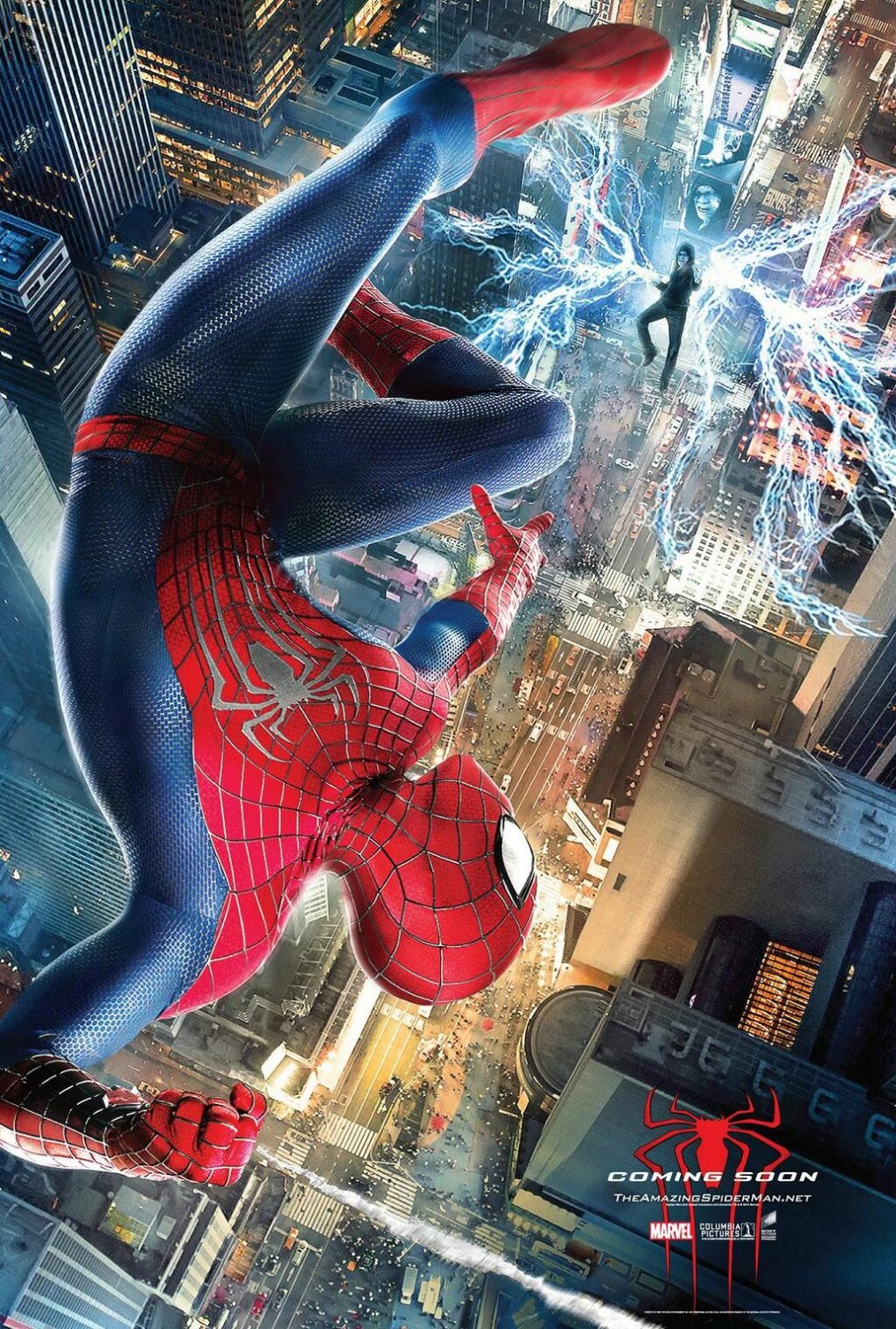 Постер - Новый Человек-паук: Высокое напряжение: 1012x1500 / 601 Кб