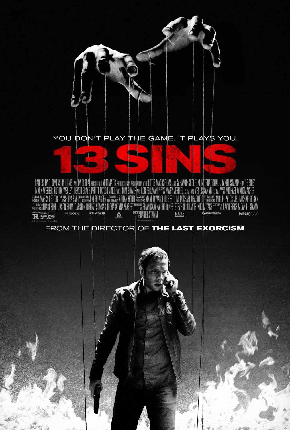 Постер - 13 грехов: 1012x1500 / 343 Кб