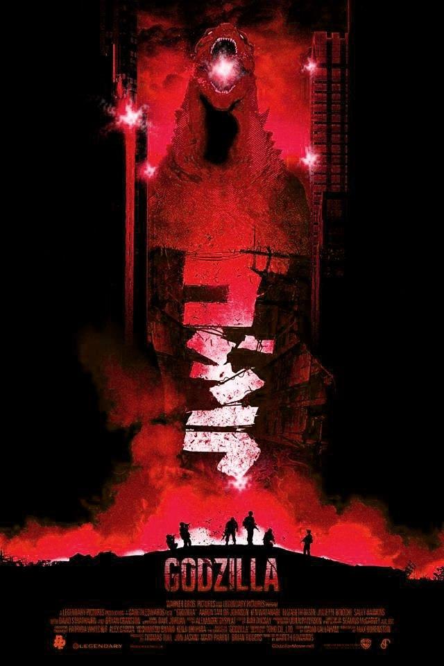 Постер - Годзилла: 640x960 / 71.48 Кб