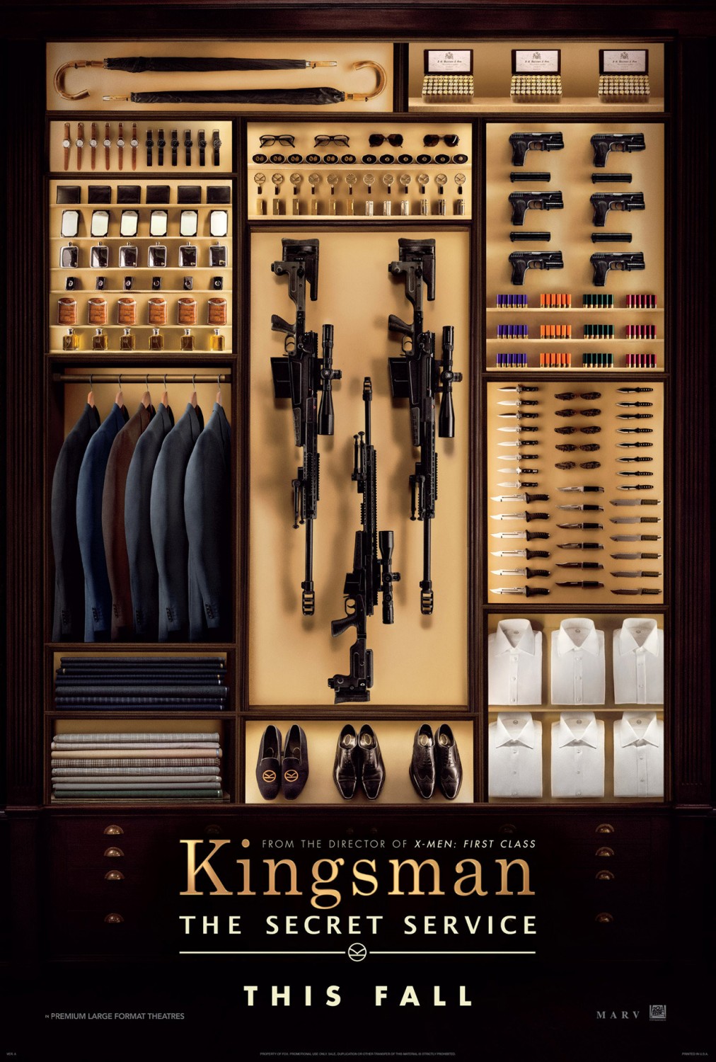 Постер - Kingsman: Секретная служба: 1012x1500 / 350 Кб
