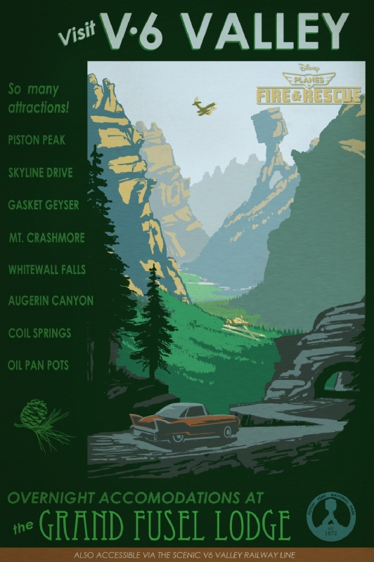 Постер - Самолеты: Огонь и вода: 532x800 / 281.26 Кб