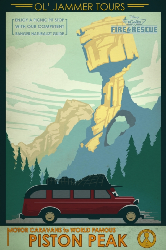 Постер - Самолеты: Огонь и вода: 532x800 / 279.67 Кб