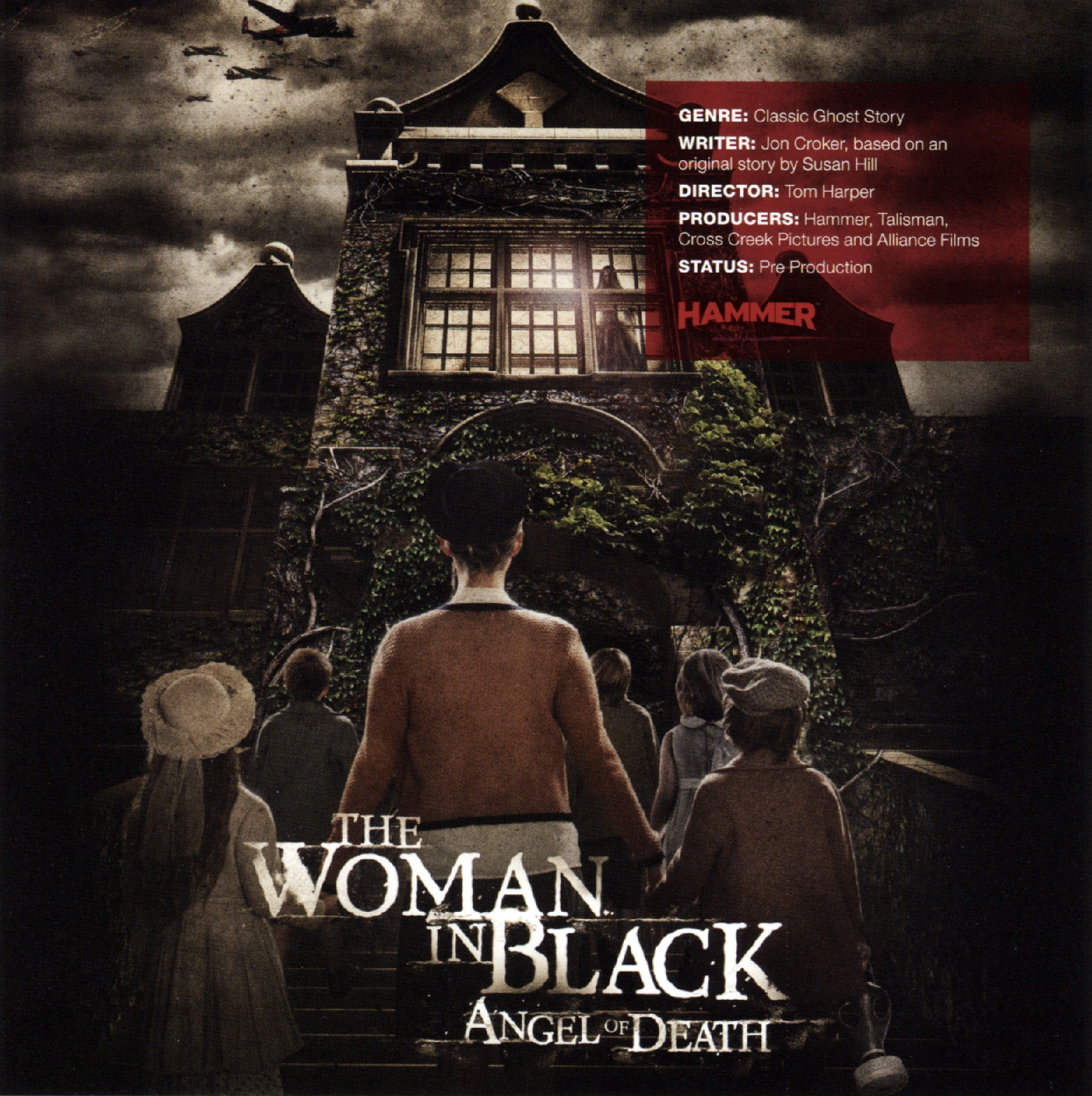 Постер - Женщина в черном 2: Ангел смерти: 1554x1560 / 1895.76 Кб