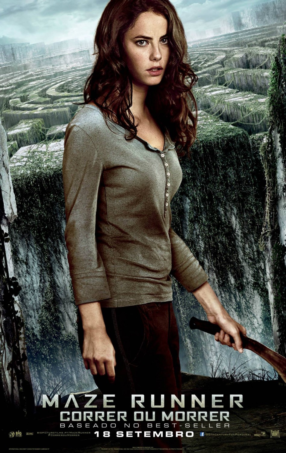 Постер - Бегущий в лабиринте: 949x1500 / 454 Кб