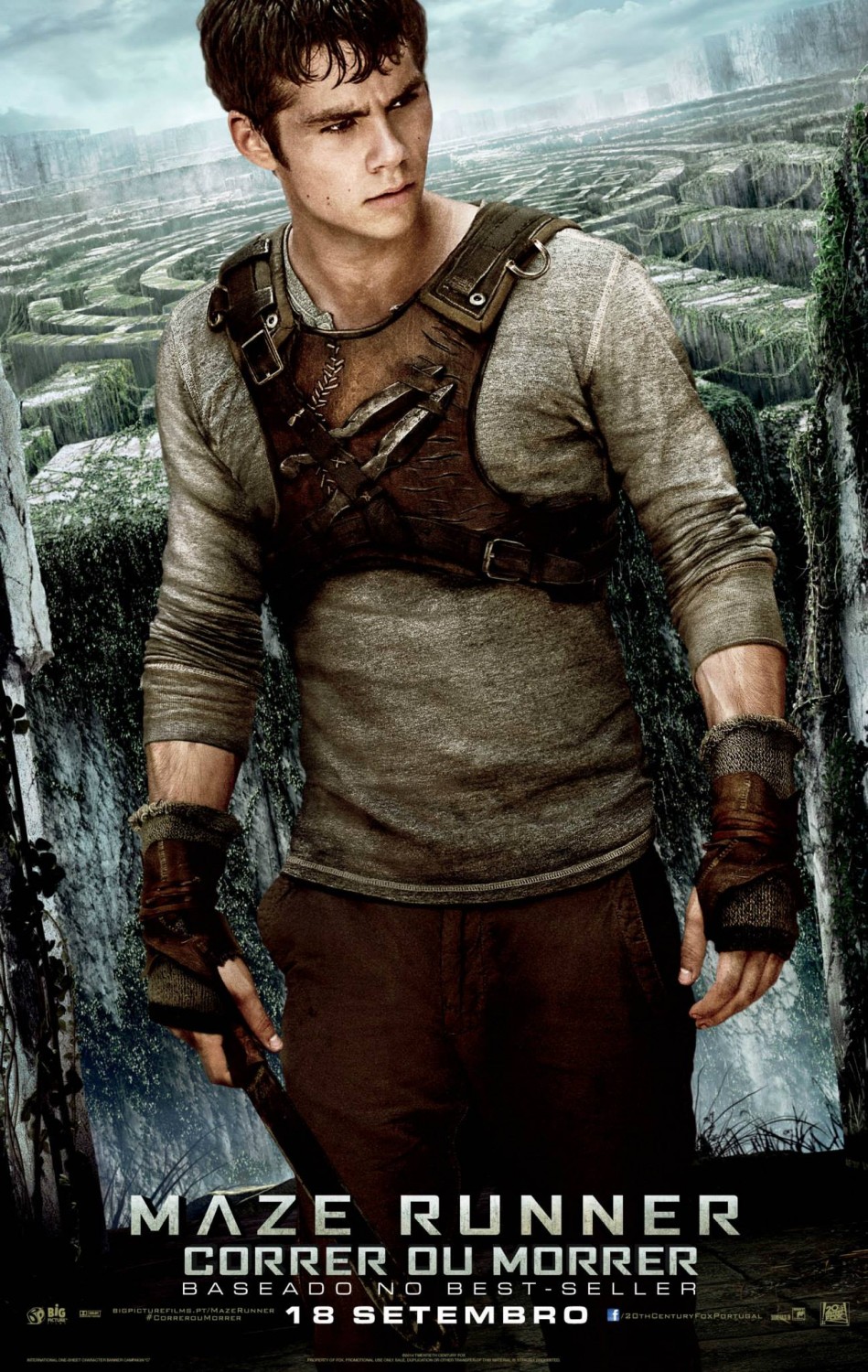 Постер - Бегущий в лабиринте: 949x1500 / 454 Кб