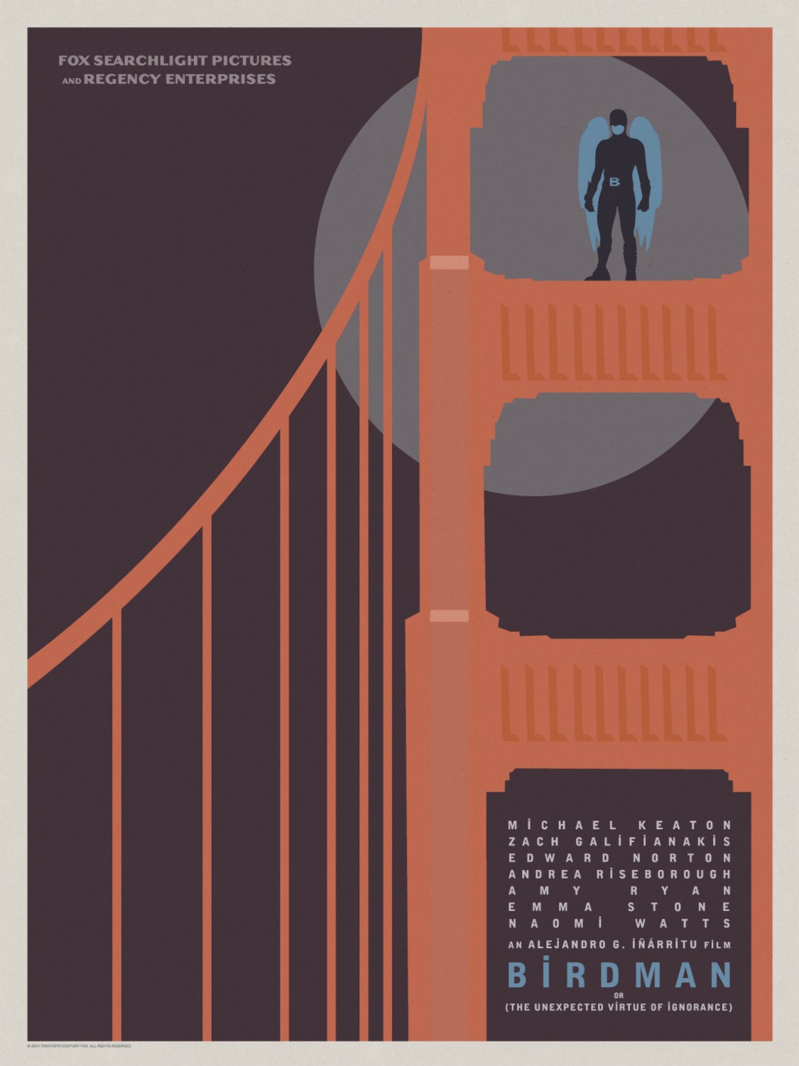 Постер - Бердмэн: 1125x1500 / 183 Кб