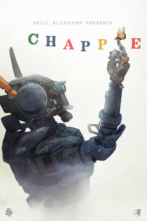 Постер - Робот по имени Чаппи: 470x706 / 50.8 Кб