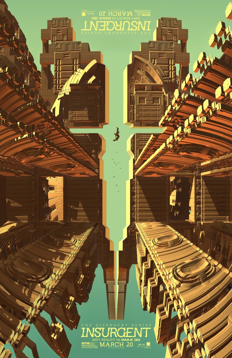 Постер - Дивергент, глава 2: Инсургент: 972x1500 / 458.13 Кб