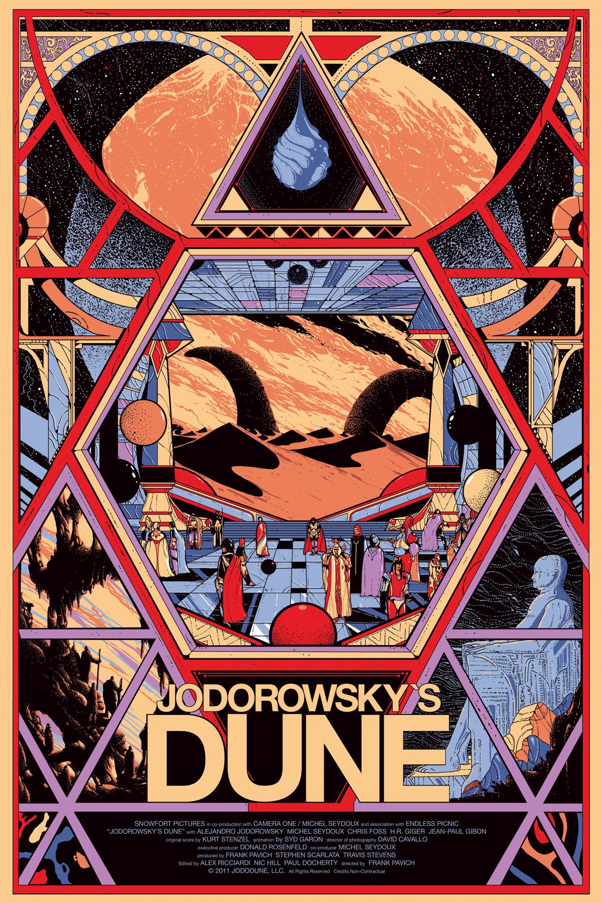 Постер - «Дюна» Ходоровского: 1200x1800 / 605.47 Кб