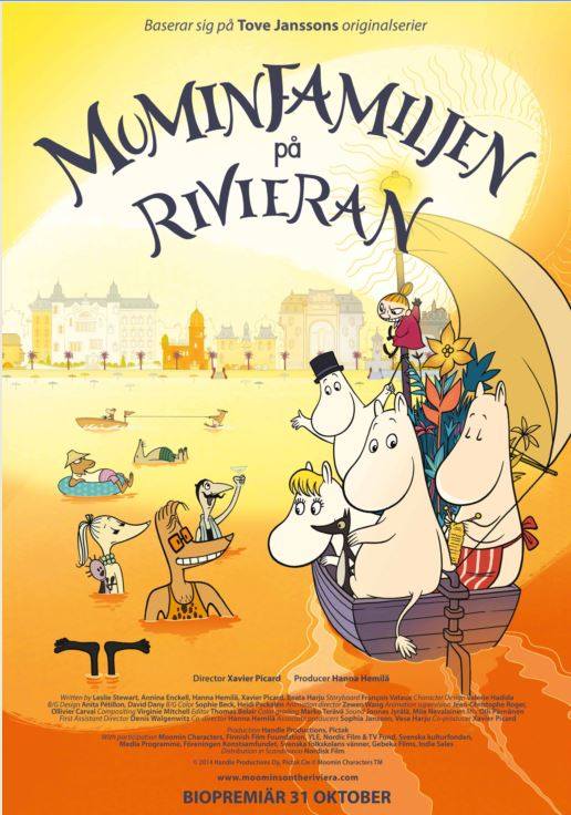 Постер - Муми-тролли на Ривьере: 516x736 / 64.34 Кб