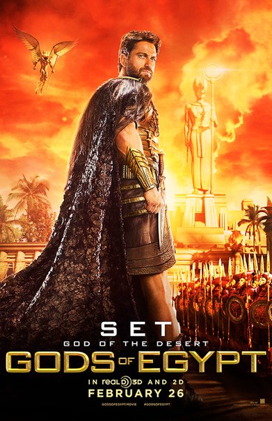 Постер - Боги Египта: 391x604 / 77.73 Кб