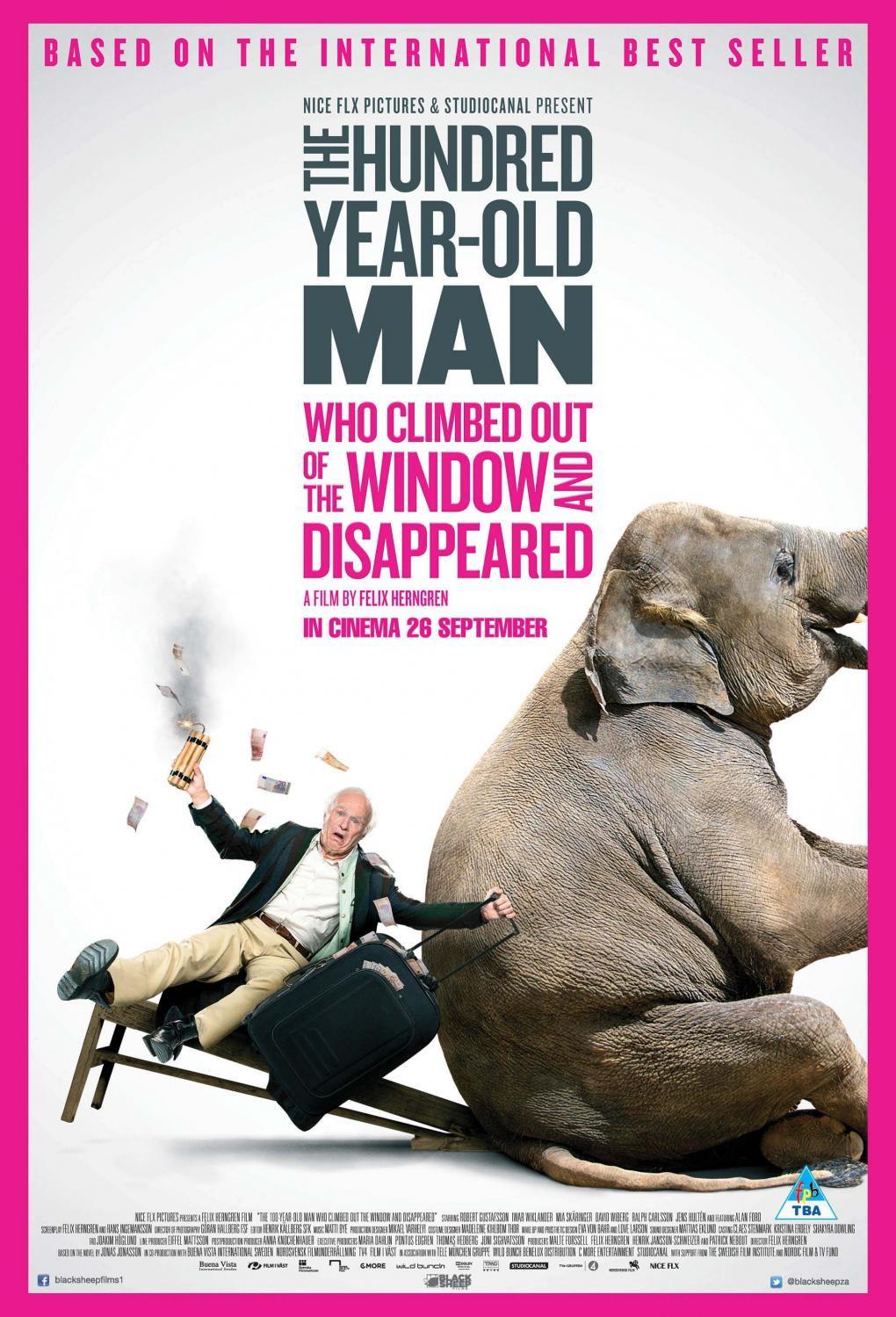 Постер - Столетний старик, который вылез в окно и исчез: 1020x1499 / 221.67 Кб