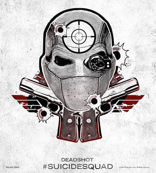 Постер - Отряд самоубийц: 544x604 / 126.3 Кб