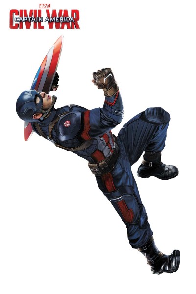 Постер - Первый мститель: Противостояние: 400x600 / 36.83 Кб