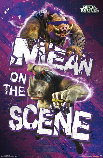 Постер - Черепашки-ниндзя 2: 397x604 / 86.88 Кб