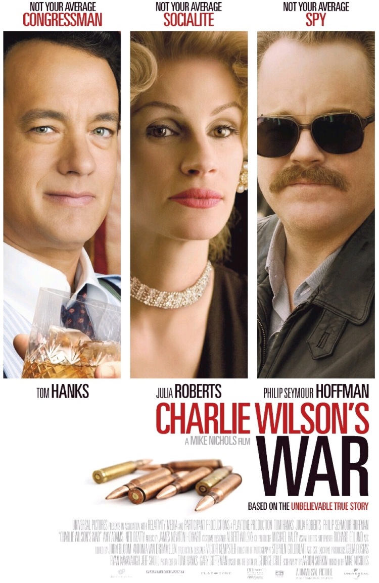 Постер - Война Чарли Уилсона: 750x1154 / 232.45 Кб
